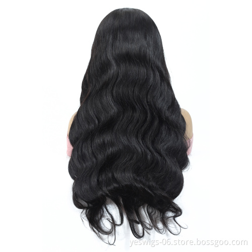 Top Quality Full Lace Human Hair Wig Peruvian Body Wave, Full Lace Wig Body Wave High Density for Black Women